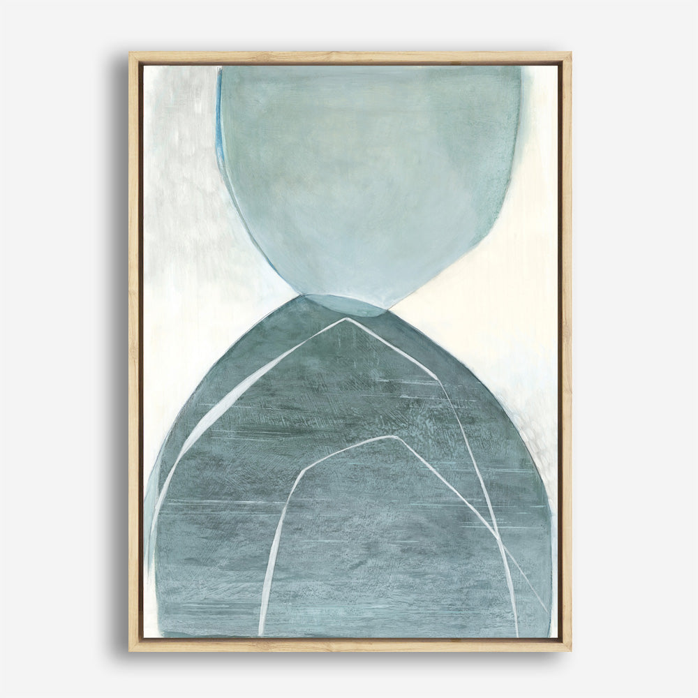 Shop Blue Overlay Canvas Print a painted abstract themed framed canvas wall art print from The Print Emporium artwork collection - Buy Australian made fine art painting style stretched canvas prints for the home and your interior decor space, TPE-PC-MW227-CA-35X46-NF