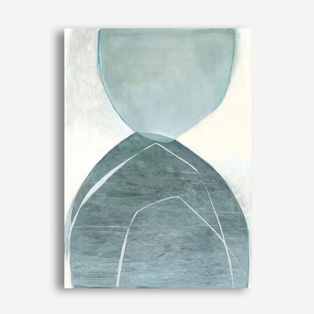 Shop Blue Overlay Canvas Print a painted abstract themed framed canvas wall art print from The Print Emporium artwork collection - Buy Australian made fine art painting style stretched canvas prints for the home and your interior decor space, TPE-PC-MW227-CA-35X46-NF