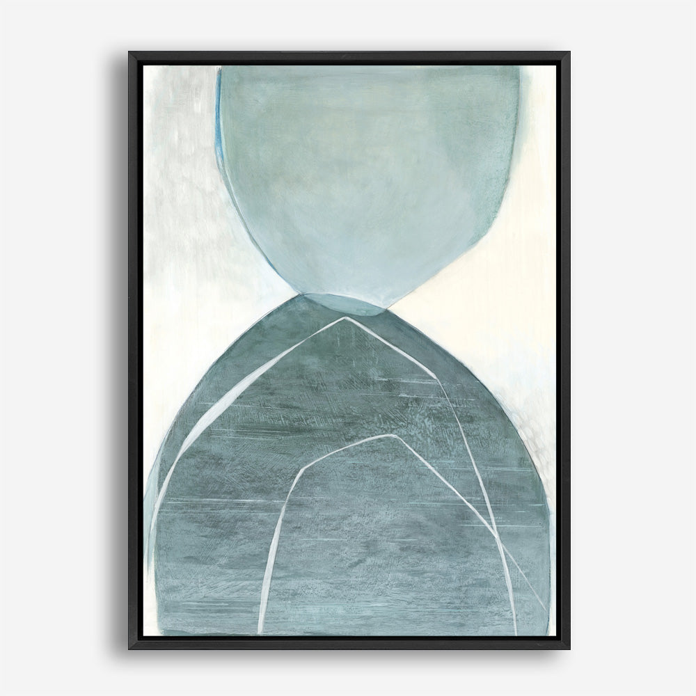 Shop Blue Overlay Canvas Print a painted abstract themed framed canvas wall art print from The Print Emporium artwork collection - Buy Australian made fine art painting style stretched canvas prints for the home and your interior decor space, TPE-PC-MW227-CA-35X46-NF