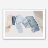 Shop Blue Tilted II Art Print a painted abstract themed wall art print from The Print Emporium wall artwork collection - Buy Australian made fine art painting style poster and framed prints for the home and your interior decor room, TPE-PC-PG692-AP