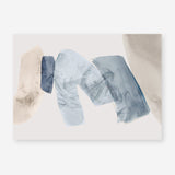 Shop Blue Tilted II Art Print a painted abstract themed wall art print from The Print Emporium wall artwork collection - Buy Australian made fine art painting style poster and framed prints for the home and your interior decor room, TPE-PC-PG692-AP