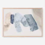 Shop Blue Tilted II Art Print a painted abstract themed wall art print from The Print Emporium wall artwork collection - Buy Australian made fine art painting style poster and framed prints for the home and your interior decor room, TPE-PC-PG692-AP