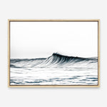 Shop Blue Wave Photo Canvas Print a coastal themed photography framed stretched canvas print from The Print Emporium wall artwork collection - Buy Australian made prints for the home and your interior decor space, TPE-559-CA-35X46-NF