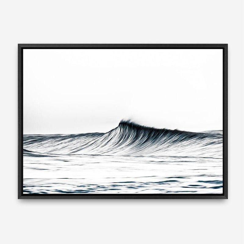 Shop Blue Wave Photo Canvas Print a coastal themed photography framed stretched canvas print from The Print Emporium wall artwork collection - Buy Australian made prints for the home and your interior decor space, TPE-559-CA-35X46-NF