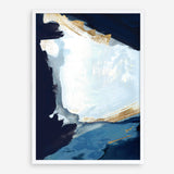 Shop Blue in Gold III Art Print a painted abstract themed wall art print from The Print Emporium wall artwork collection - Buy Australian made fine art painting style poster and framed prints for the home and your interior decor room, TPE-PC-WZ120-AP