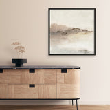 Shop Blush Horizon I (Square) Art Print a painted abstract themed wall art print from The Print Emporium wall artwork collection - Buy Australian made fine art painting style poster and framed prints for the home and your interior decor room, TPE-PC-EZ896-AP