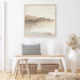 Shop Blush Horizon I (Square) Art Print a painted abstract themed wall art print from The Print Emporium wall artwork collection - Buy Australian made fine art painting style poster and framed prints for the home and your interior decor room, TPE-PC-EZ896-AP