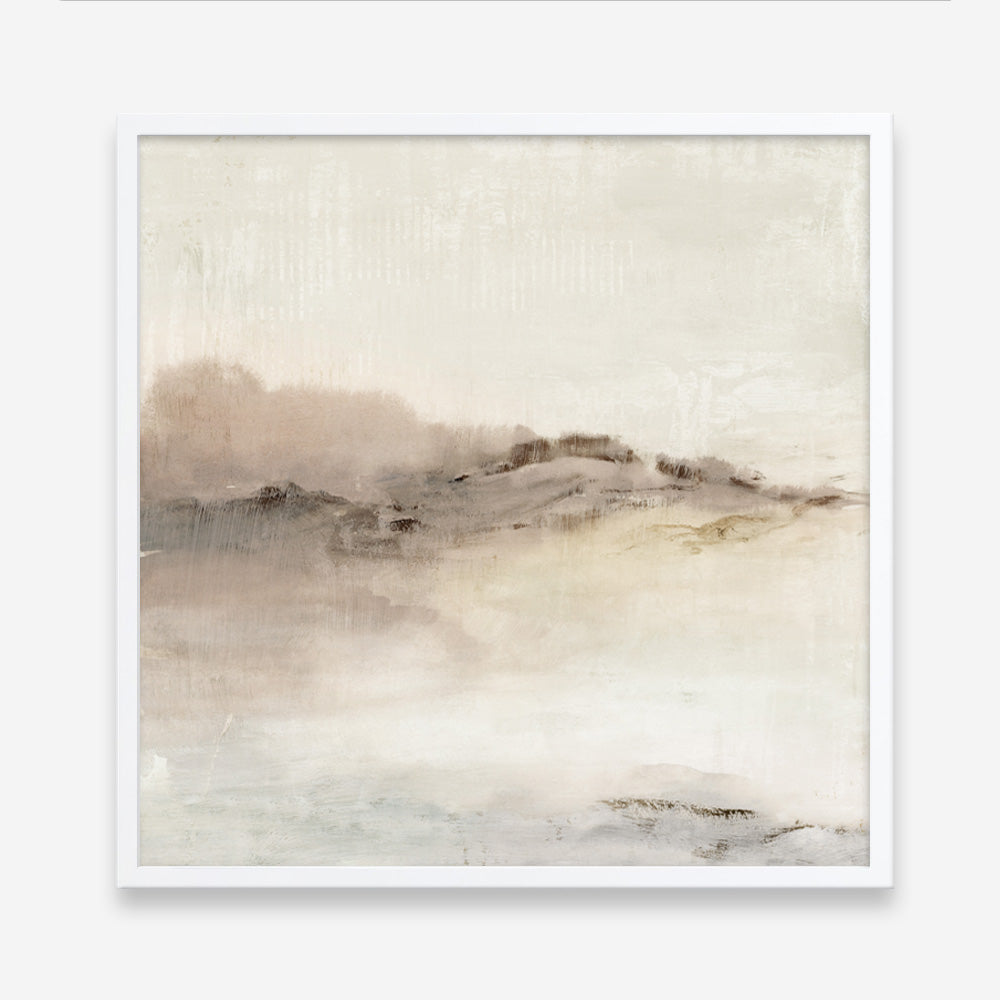 Shop Blush Horizon I (Square) Art Print a painted abstract themed wall art print from The Print Emporium wall artwork collection - Buy Australian made fine art painting style poster and framed prints for the home and your interior decor room, TPE-PC-EZ896-AP