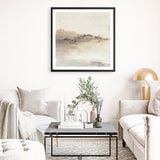 Shop Blush Horizon I (Square) Art Print a painted abstract themed wall art print from The Print Emporium wall artwork collection - Buy Australian made fine art painting style poster and framed prints for the home and your interior decor room, TPE-PC-EZ896-AP