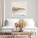 Shop Blush Horizon I (Square) Art Print a painted abstract themed wall art print from The Print Emporium wall artwork collection - Buy Australian made fine art painting style poster and framed prints for the home and your interior decor room, TPE-PC-EZ896-AP
