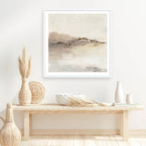 Shop Blush Horizon I (Square) Art Print a painted abstract themed wall art print from The Print Emporium wall artwork collection - Buy Australian made fine art painting style poster and framed prints for the home and your interior decor room, TPE-PC-EZ896-AP