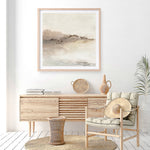 Shop Blush Horizon I (Square) Art Print a painted abstract themed wall art print from The Print Emporium wall artwork collection - Buy Australian made fine art painting style poster and framed prints for the home and your interior decor room, TPE-PC-EZ896-AP