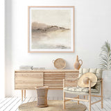 Shop Blush Horizon I (Square) Art Print a painted abstract themed wall art print from The Print Emporium wall artwork collection - Buy Australian made fine art painting style poster and framed prints for the home and your interior decor room, TPE-PC-EZ896-AP