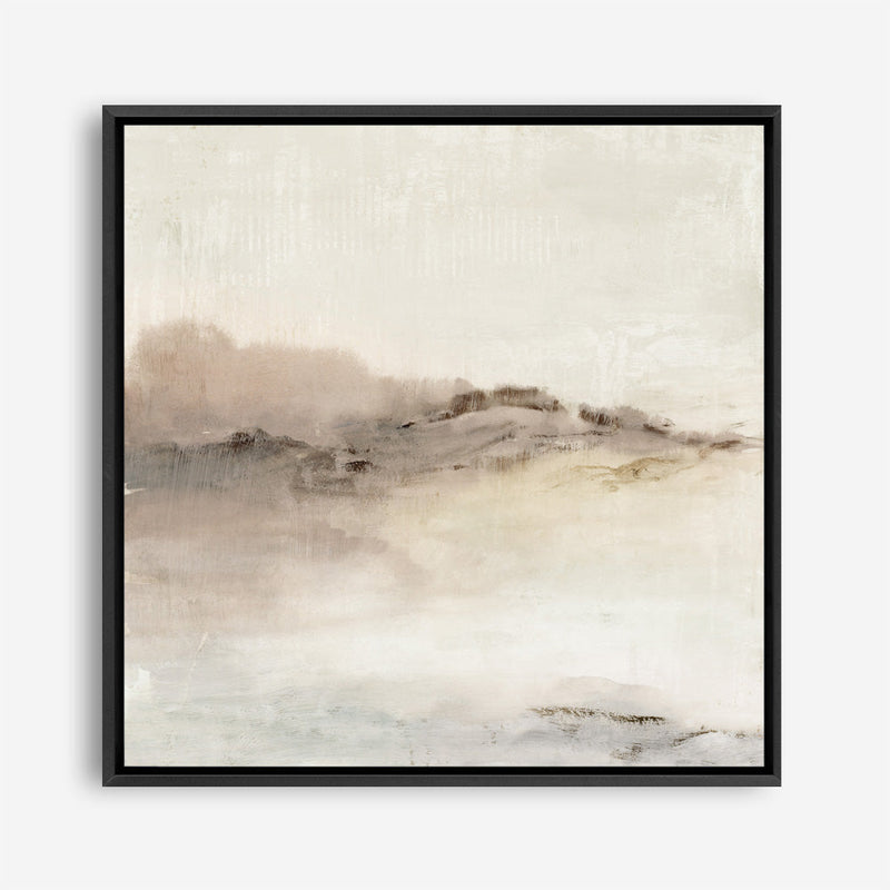 Shop Blush Horizon I (Square) Canvas Print a painted abstract themed framed canvas wall art print from The Print Emporium artwork collection - Buy Australian made fine art painting style stretched canvas prints for the home and your interior decor space, TPE-PC-EZ896-CA-40X40-NF