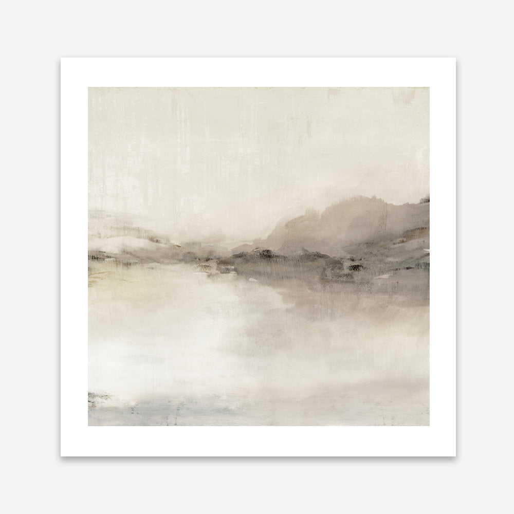 Shop Blush Horizon II (Square) Art Print a painted abstract themed wall art print from The Print Emporium wall artwork collection - Buy Australian made fine art painting style poster and framed prints for the home and your interior decor room, TPE-PC-EZ897-AP