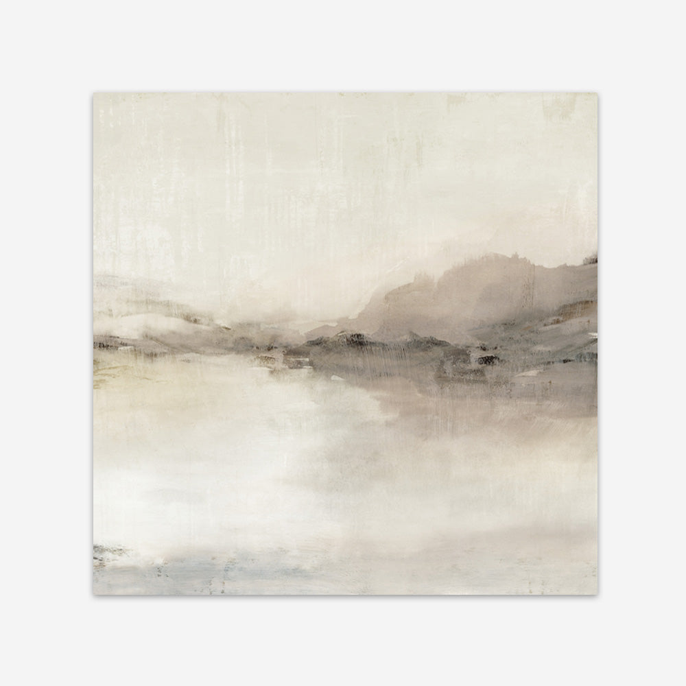 Shop Blush Horizon II (Square) Art Print a painted abstract themed wall art print from The Print Emporium wall artwork collection - Buy Australian made fine art painting style poster and framed prints for the home and your interior decor room, TPE-PC-EZ897-AP