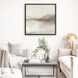 Shop Blush Horizon II (Square) Art Print a painted abstract themed wall art print from The Print Emporium wall artwork collection - Buy Australian made fine art painting style poster and framed prints for the home and your interior decor room, TPE-PC-EZ897-AP