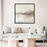 Shop Blush Horizon II (Square) Canvas Print a painted abstract themed framed canvas wall art print from The Print Emporium artwork collection - Buy Australian made fine art painting style stretched canvas prints for the home and your interior decor space, TPE-PC-EZ897-CA-40X40-NF
