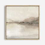 Shop Blush Horizon II (Square) Canvas Print a painted abstract themed framed canvas wall art print from The Print Emporium artwork collection - Buy Australian made fine art painting style stretched canvas prints for the home and your interior decor space, TPE-PC-EZ897-CA-40X40-NF