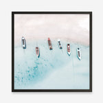 Shop Boats From Above (Square) Photo Art Print a coastal themed photography wall art print from The Print Emporium wall artwork collection - Buy Australian made fine art poster and framed prints for the home and your interior decor, TPE-794-AP