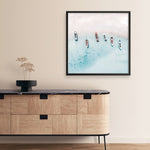 Shop Boats From Above (Square) Photo Art Print a coastal themed photography wall art print from The Print Emporium wall artwork collection - Buy Australian made fine art poster and framed prints for the home and your interior decor, TPE-794-AP
