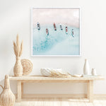 Shop Boats From Above (Square) Photo Art Print a coastal themed photography wall art print from The Print Emporium wall artwork collection - Buy Australian made fine art poster and framed prints for the home and your interior decor, TPE-794-AP