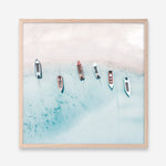 Shop Boats From Above (Square) Photo Art Print a coastal themed photography wall art print from The Print Emporium wall artwork collection - Buy Australian made fine art poster and framed prints for the home and your interior decor, TPE-794-AP