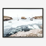 Shop Boats In The Bay Photo Art Print a coastal themed photography wall art print from The Print Emporium wall artwork collection - Buy Australian made fine art poster and framed prints for the home and your interior decor, TPE-1070-AP