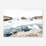 Shop Boats In The Bay Photo Art Print a coastal themed photography wall art print from The Print Emporium wall artwork collection - Buy Australian made fine art poster and framed prints for the home and your interior decor, TPE-1070-AP