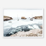 Shop Boats In The Bay Photo Art Print a coastal themed photography wall art print from The Print Emporium wall artwork collection - Buy Australian made fine art poster and framed prints for the home and your interior decor, TPE-1070-AP