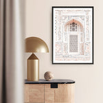Shop Bohemian Window Photo Art Print a Moroccan desert boho themed photography wall art print from The Print Emporium wall artwork collection - Buy Australian made fine art poster and framed prints for the home and your interior decor room, TPE-1253-AP