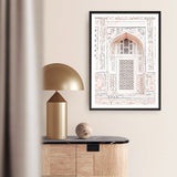 Shop Bohemian Window Photo Art Print a Moroccan desert boho themed photography wall art print from The Print Emporium wall artwork collection - Buy Australian made fine art poster and framed prints for the home and your interior decor room, TPE-1253-AP