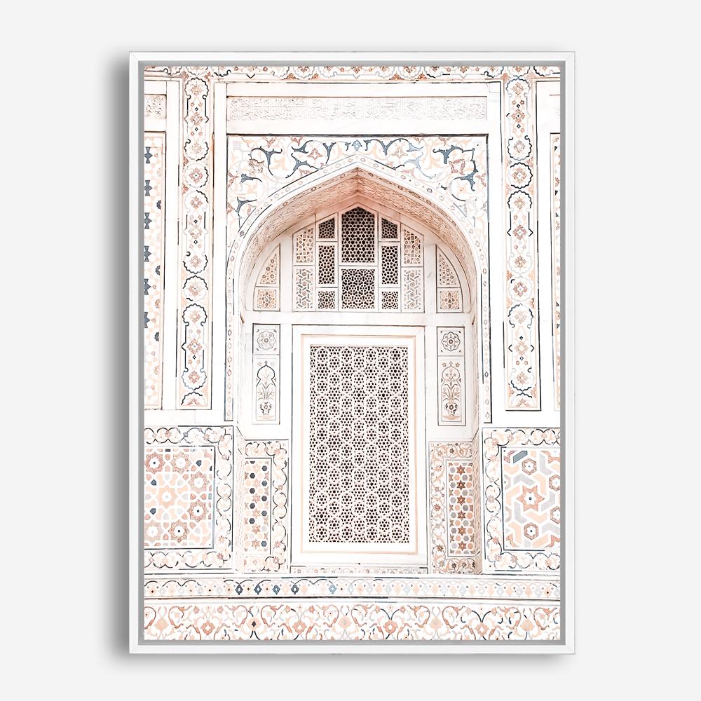 Shop Bohemian Window Photo Canvas Print a Moroccan desert boho themed photography framed stretched canvas print from The Print Emporium wall artwork collection - Buy Australian made prints for the home and your interior decor space, TPE-1253-CA-35X46-NF