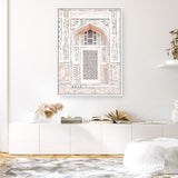 Shop Bohemian Window Photo Canvas Print a Moroccan desert boho themed photography framed stretched canvas print from The Print Emporium wall artwork collection - Buy Australian made prints for the home and your interior decor space, TPE-1253-CA-35X46-NF