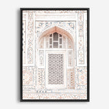 Shop Bohemian Window Photo Canvas Print a Moroccan desert boho themed photography framed stretched canvas print from The Print Emporium wall artwork collection - Buy Australian made prints for the home and your interior decor space, TPE-1253-CA-35X46-NF