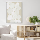 Shop Boho Beautiful II Neutral Canvas Print a painted abstract themed framed canvas wall art print from The Print Emporium artwork collection - Buy Australian made fine art painting style stretched canvas prints for the home and your interior decor space, TPE-WA-77311-CA-35X46-NF