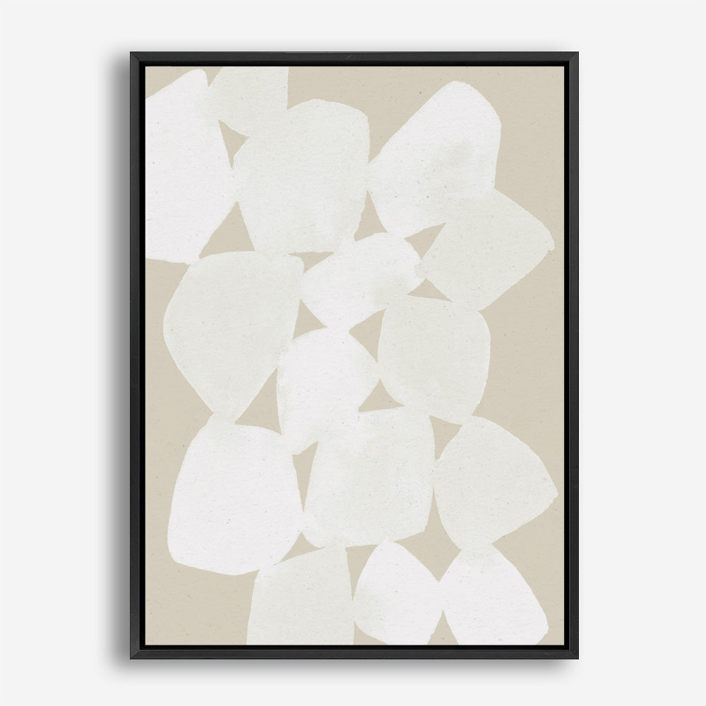 Shop Boho Beautiful II Neutral Canvas Print a painted abstract themed framed canvas wall art print from The Print Emporium artwork collection - Buy Australian made fine art painting style stretched canvas prints for the home and your interior decor space, TPE-WA-77311-CA-35X46-NF