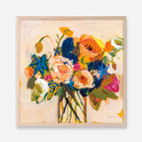 Shop Boho Blooms (Square) Art Print a floral themed painted wall art print from The Print Emporium wall artwork collection - Buy Australian made fine art painting style poster and framed prints for the home and your interior decor room