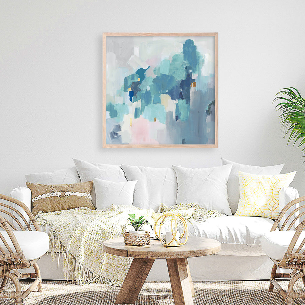 Shop Bolded (Square) Art Print a painted abstract themed wall art print from The Print Emporium wall artwork collection - Buy Australian made fine art painting style poster and framed prints for the home and your interior decor room, TPE-PC-LE087-AP