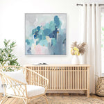 Shop Bolded (Square) Canvas Print a painted abstract themed framed canvas wall art print from The Print Emporium artwork collection - Buy Australian made fine art painting style stretched canvas prints for the home and your interior decor space, TPE-PC-LE087-CA-40X40-NF