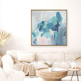 Shop Bolded (Square) Canvas Print a painted abstract themed framed canvas wall art print from The Print Emporium artwork collection - Buy Australian made fine art painting style stretched canvas prints for the home and your interior decor space, TPE-PC-LE087-CA-40X40-NF