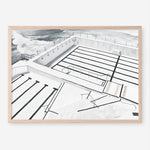 Shop Bondi Icebergs Pool Art Print a coastal themed painted wall art print from The Print Emporium wall artwork collection - Buy Australian made fine art painting style poster and framed prints for the home and your interior decor room, TPE-332-AP