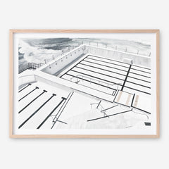 Shop Bondi Icebergs Pool Art Print a coastal themed painted wall art print from The Print Emporium wall artwork collection - Buy Australian made fine art painting style poster and framed prints for the home and your interior decor room, TPE-332-AP