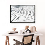 Shop Bondi Icebergs Pool Art Print a coastal themed painted wall art print from The Print Emporium wall artwork collection - Buy Australian made fine art painting style poster and framed prints for the home and your interior decor room, TPE-332-AP