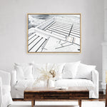 Shop Bondi Icebergs Pool Canvas Print a coastal themed painted framed canvas wall art print from The Print Emporium artwork collection - Buy Australian made fine art painting style stretched canvas prints for the home and your interior decor space, TPE-332-CA-35X46-NF