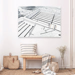 Shop Bondi Icebergs Pool Canvas Print a coastal themed painted framed canvas wall art print from The Print Emporium artwork collection - Buy Australian made fine art painting style stretched canvas prints for the home and your interior decor space, TPE-332-CA-35X46-NF