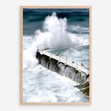 Shop Bondi Storm I Photo Art Print a coastal themed photography wall art print from The Print Emporium wall artwork collection - Buy Australian made fine art poster and framed prints for the home and your interior decor, TPE-144-AP