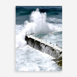 Shop Bondi Storm I Photo Art Print a coastal themed photography wall art print from The Print Emporium wall artwork collection - Buy Australian made fine art poster and framed prints for the home and your interior decor, TPE-144-AP