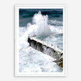 Shop Bondi Storm I Photo Art Print a coastal themed photography wall art print from The Print Emporium wall artwork collection - Buy Australian made fine art poster and framed prints for the home and your interior decor, TPE-144-AP