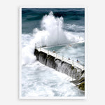 Shop Bondi Storm I Photo Art Print a coastal themed photography wall art print from The Print Emporium wall artwork collection - Buy Australian made fine art poster and framed prints for the home and your interior decor, TPE-144-AP